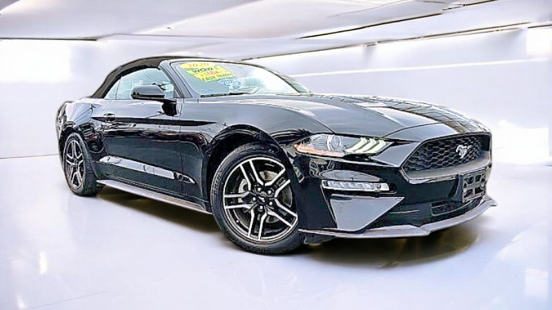 2020 Ford Mustang EcoBoost — Convertible — 68,697 mi — La Habra, CA