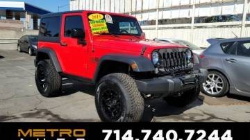 Used Jeep Wrangler Willys Wheeler for Sale in Los Angeles, CA (with Photos)  - TrueCar