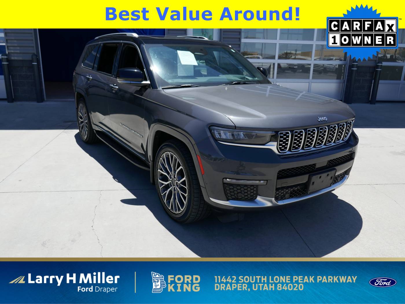 2021 Jeep Grand Cherokee Summit Reserve — SUV — 26,356 mi — Draper, UT