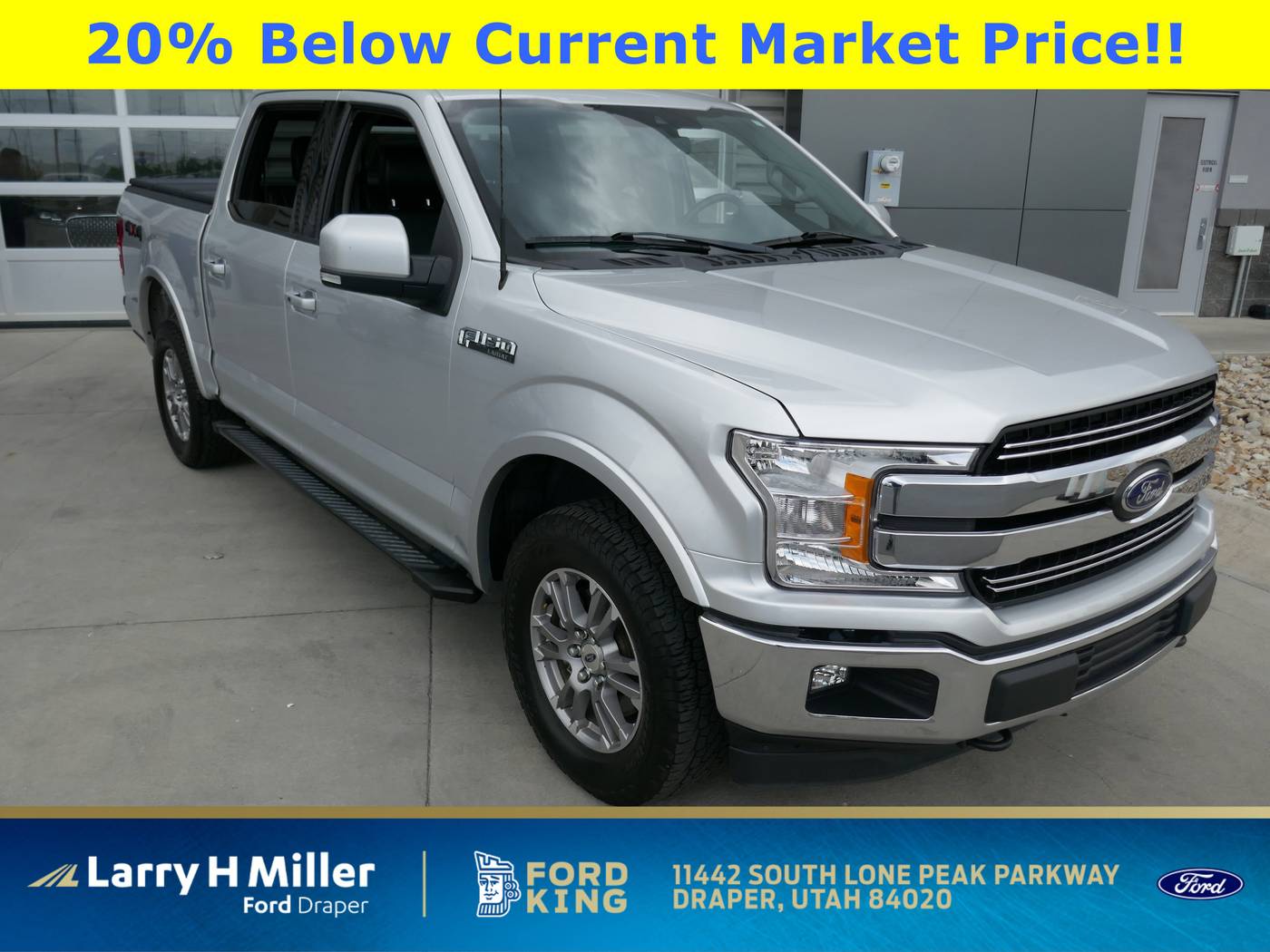 2019 Ford F-150 Lariat — Pickup Truck — 124,372 mi — Draper, UT