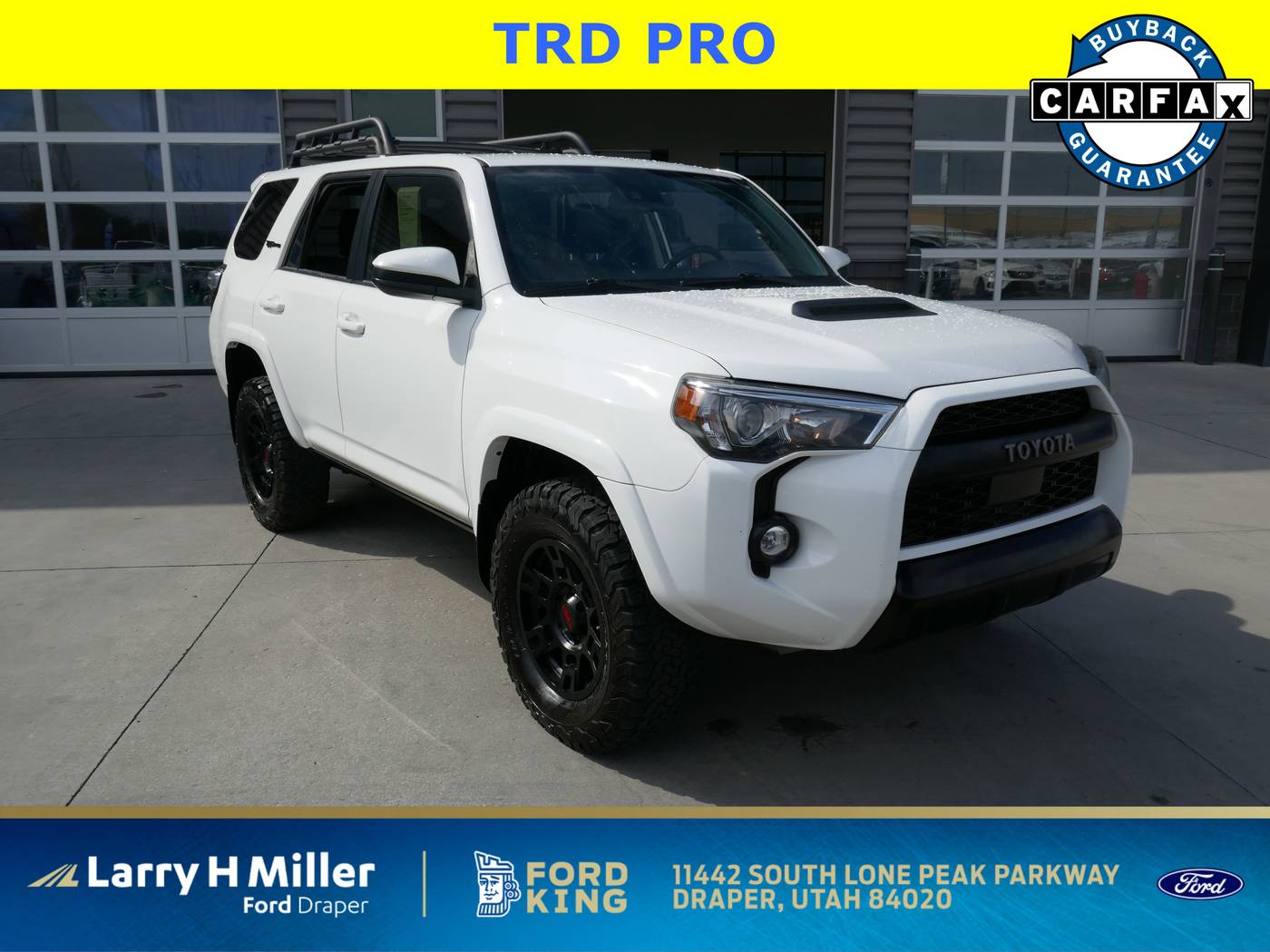 2020 Toyota 4Runner TRD Pro — SUV — 95,240 mi — Draper, UT