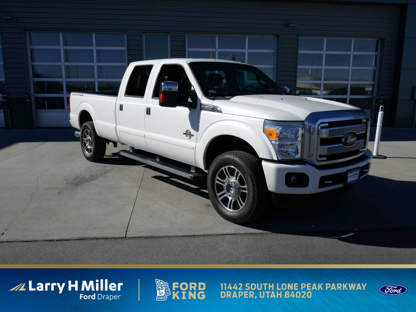 2015 Ford Super Duty F-350 Platinum — Pickup Truck — 27,244 mi — Draper, UT