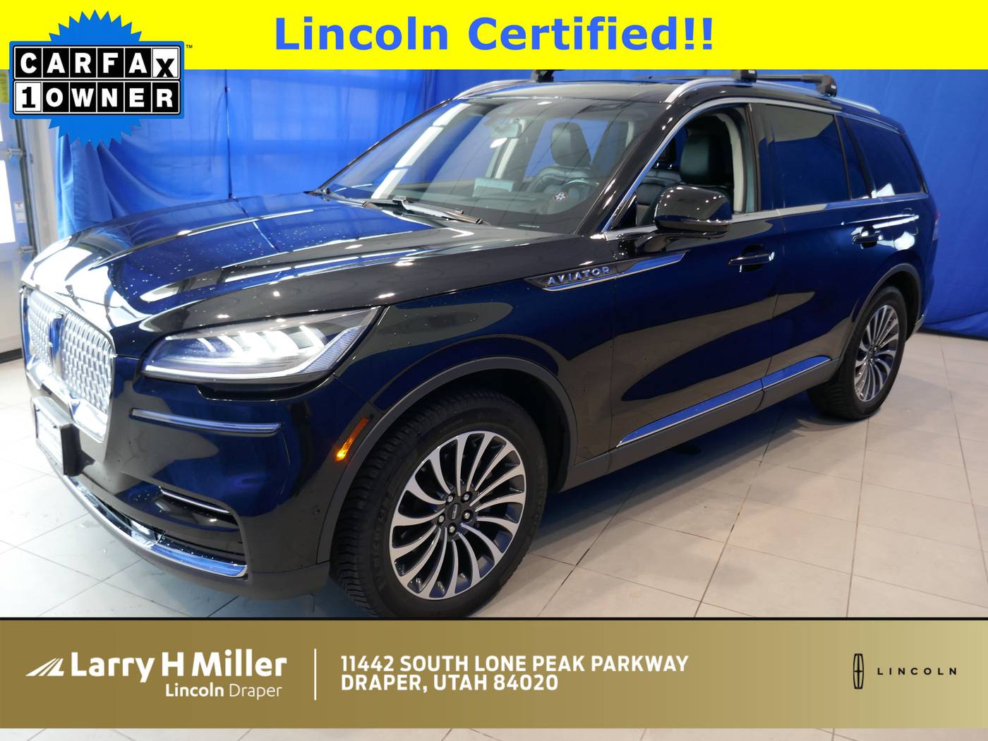 2022 Lincoln Aviator Reserve — SUV — 32,167 mi — Draper, UT