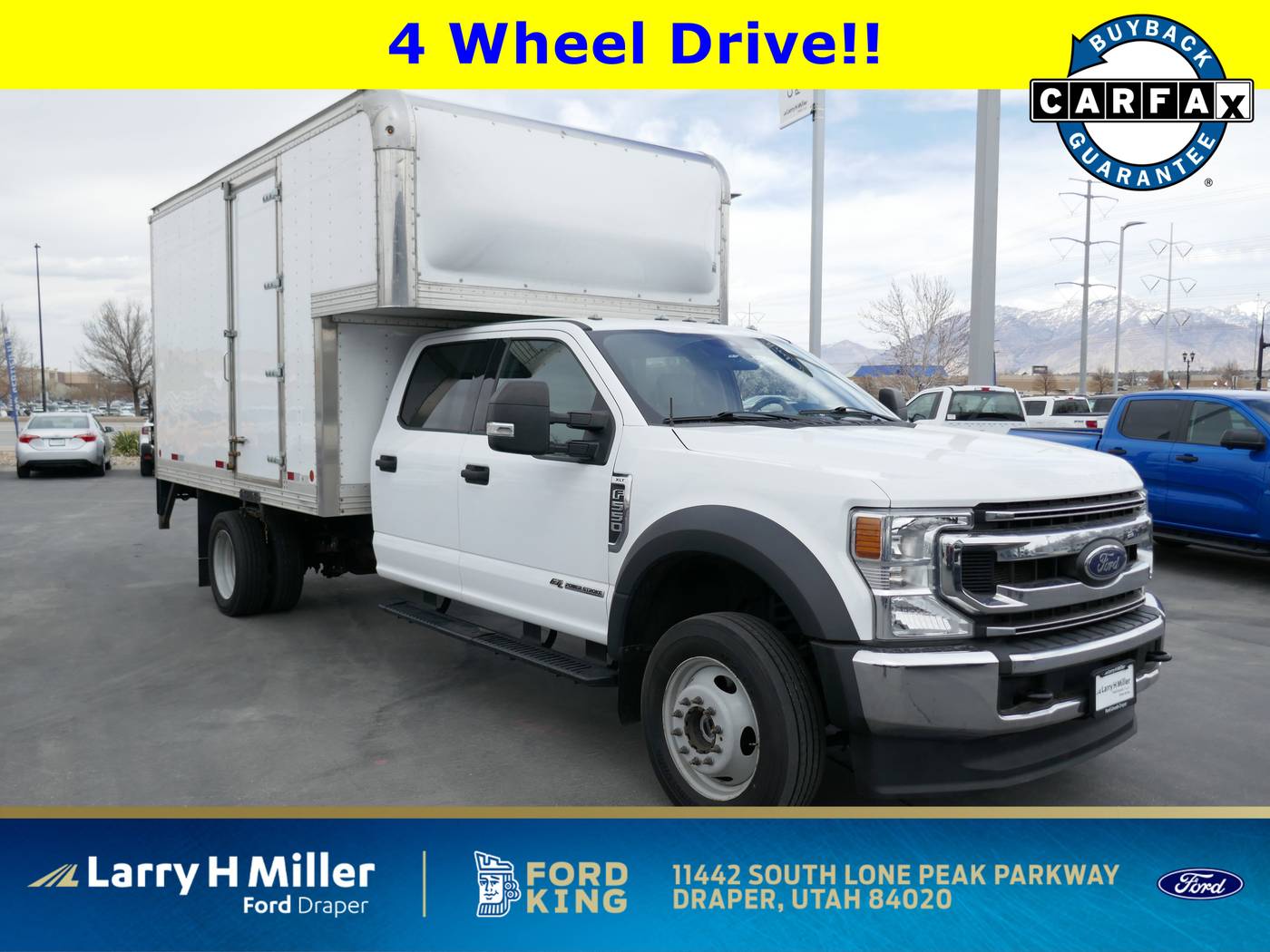 2022 Ford Super Duty F-550 Chassis Cab XLT — Chassis Cab Truck — 56,572 mi — Draper, UT