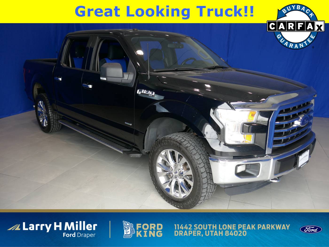 2016 Ford F-150 XLT — Pickup Truck — 194,246 mi — Draper, UT