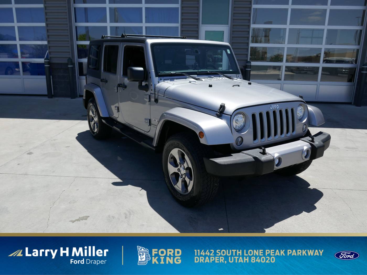 2018 Jeep Wrangler Sahara — SUV — 41,003 mi — Draper, UT