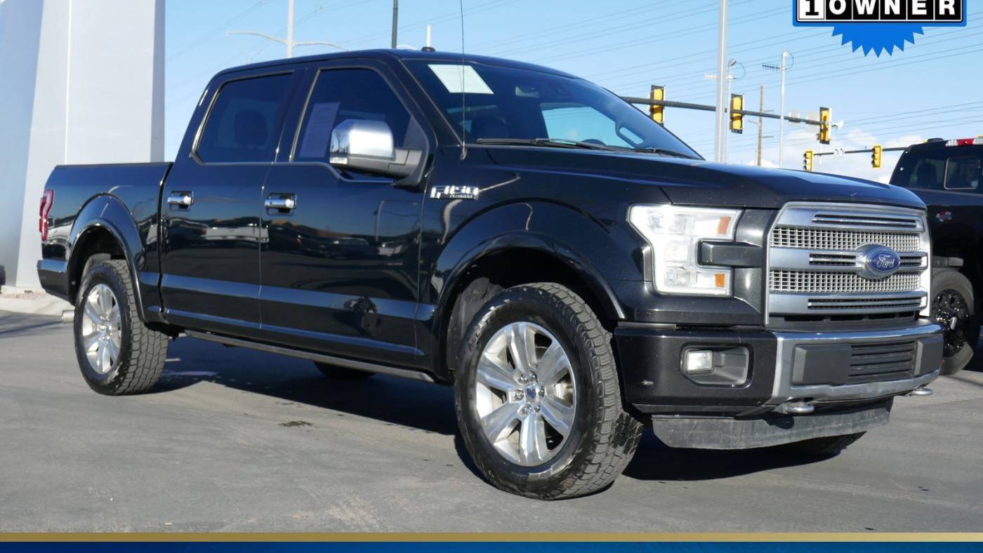 2015 Ford F-150 Platinum — Pickup Truck — 167,489 mi — Draper, UT
