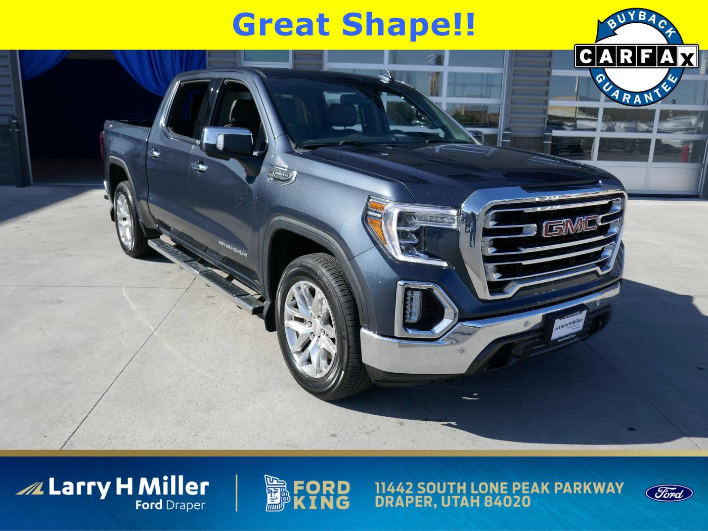 2021 GMC Sierra 1500 SLT — Pickup Truck — 126,425 mi — Draper, UT