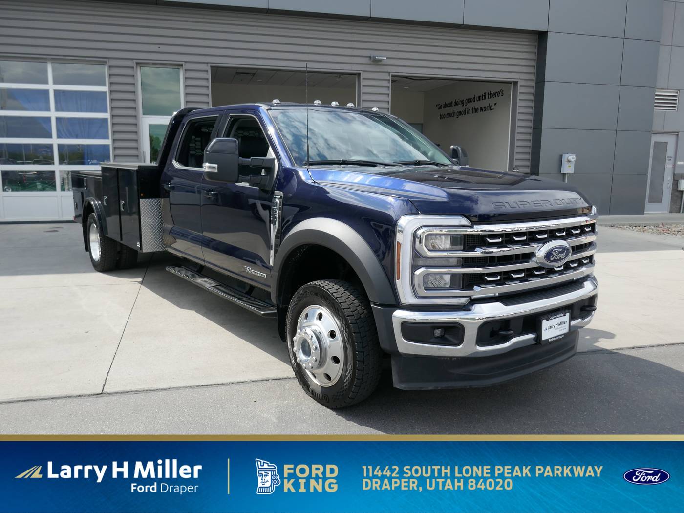 2024 Ford Super Duty F-550 Chassis Cab LARIAT — Chassis Cab Truck — 3,701 mi — Draper, UT