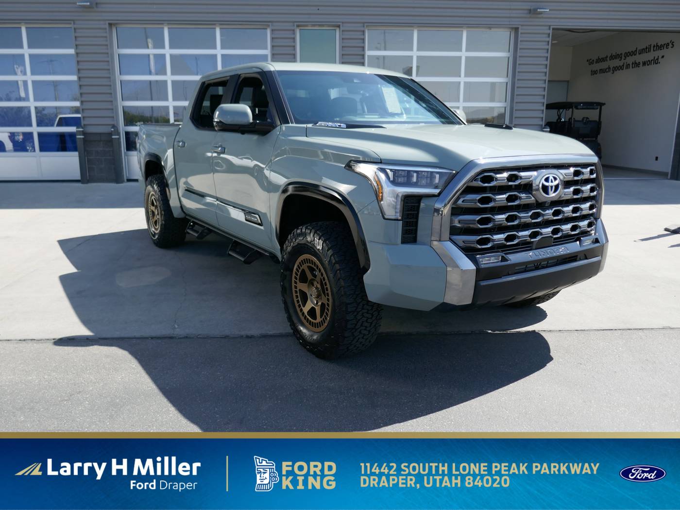 2024 Toyota Tundra Hybrid Platinum — Pickup Truck — 9,825 mi — Draper, UT