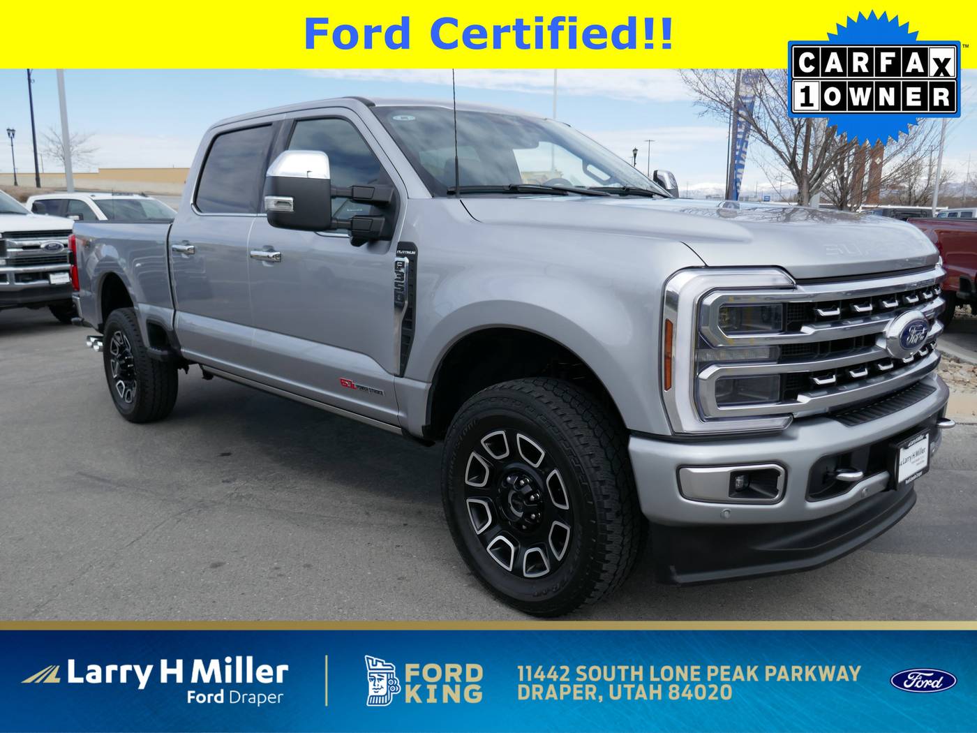 2024 Ford Super Duty F-350 Platinum — Pickup Truck — 7,887 mi — Draper, UT