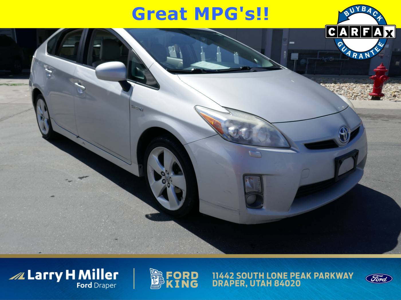 2010 Toyota Prius One — Sedan — 202,121 mi — Draper, UT