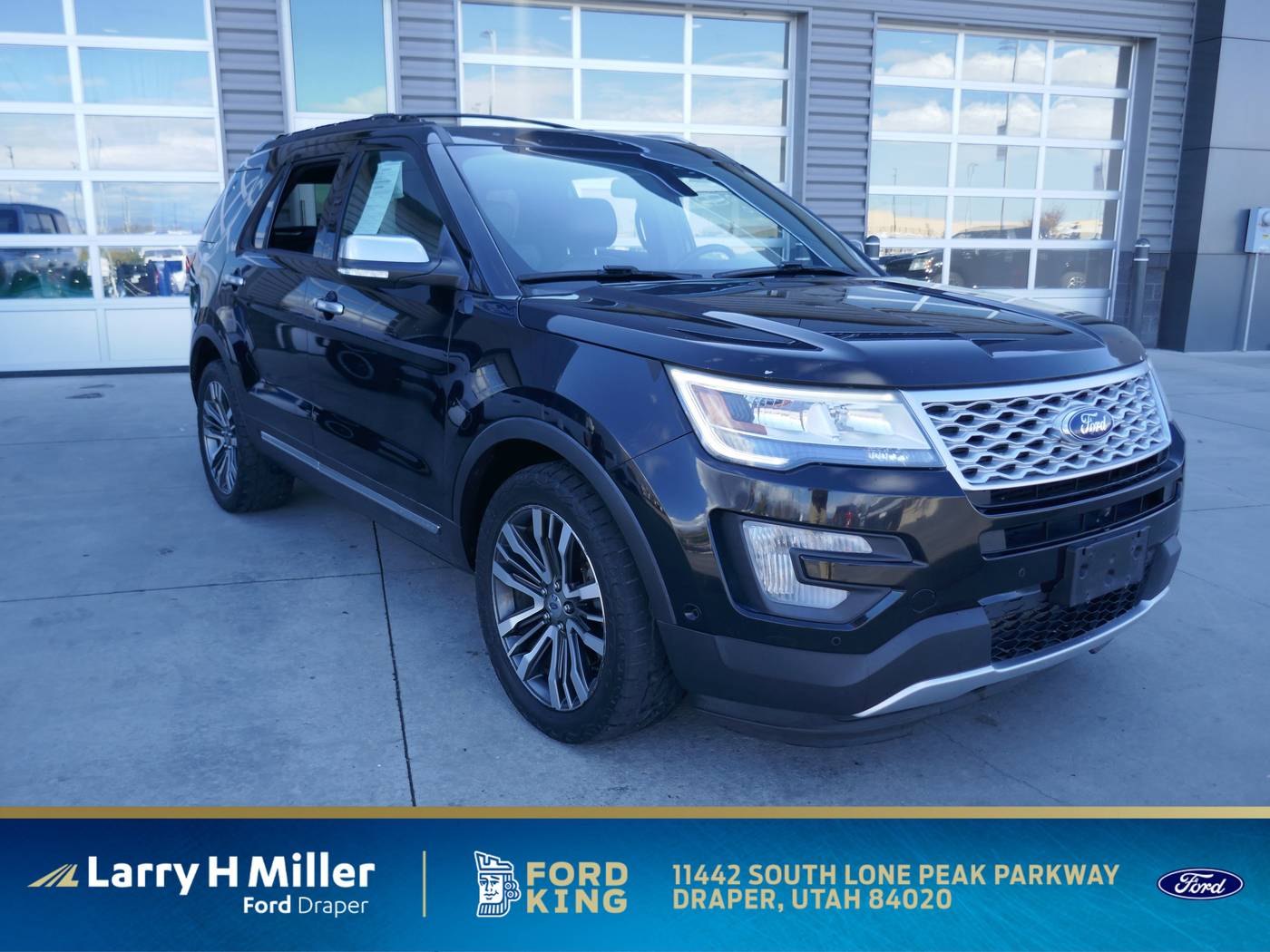 2017 Ford Explorer Platinum — SUV — 90,500 mi — Draper, UT