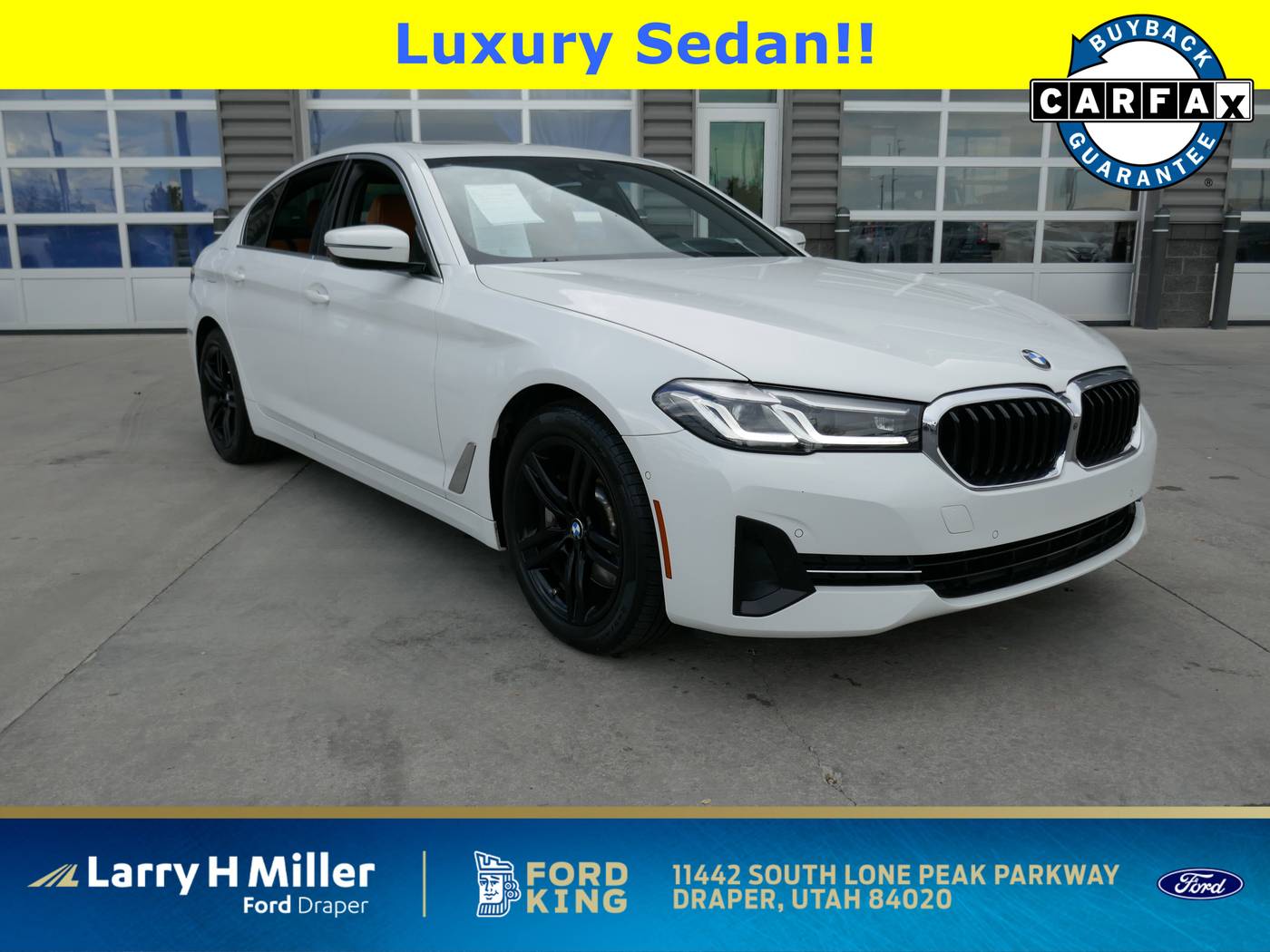2021 BMW 5 Series 530i — Sedan — 77,214 mi — Draper, UT