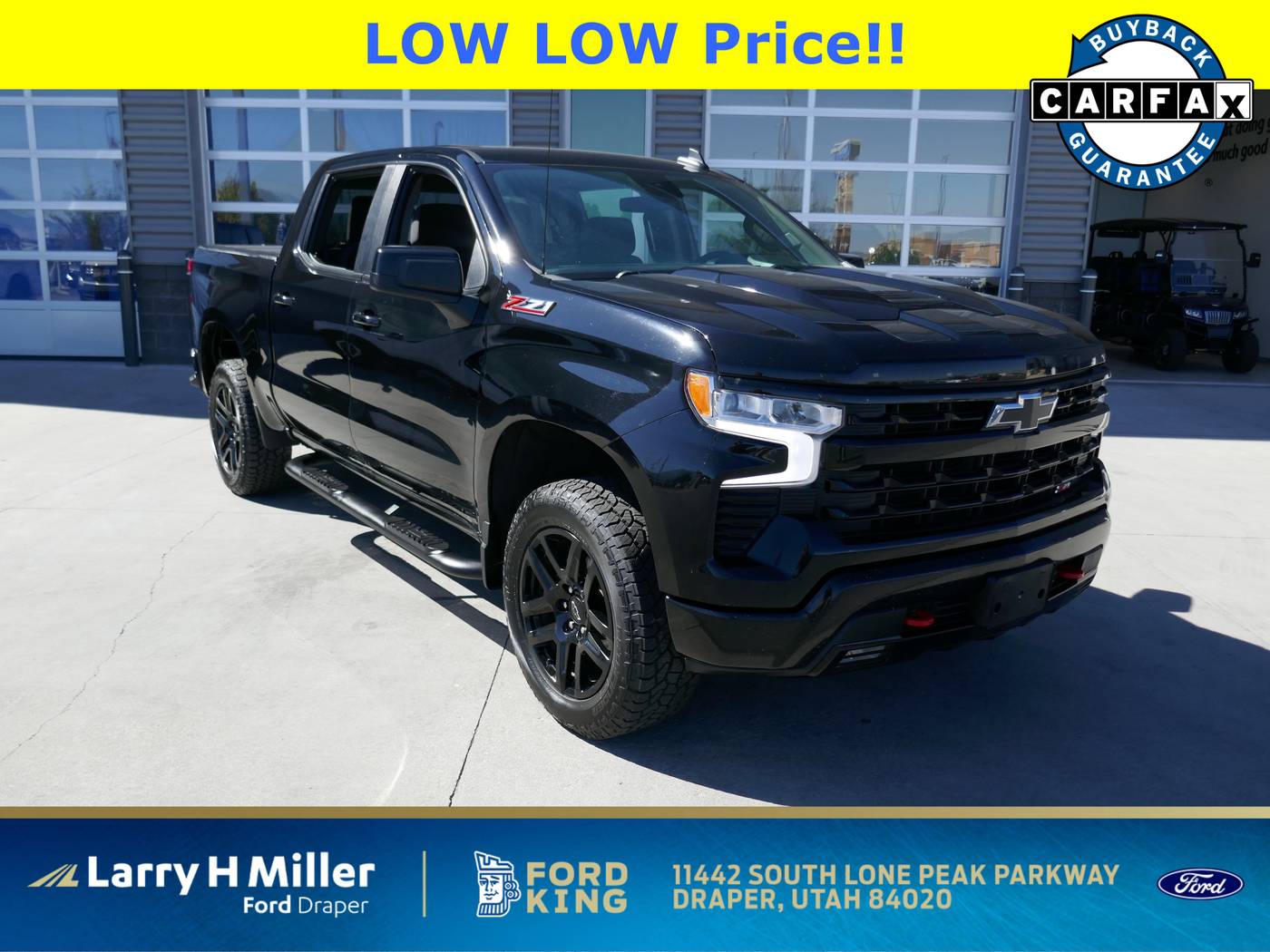 2022 Chevrolet Silverado 1500 LT Trail Boss — Pickup Truck — 103,722 mi — Draper, UT