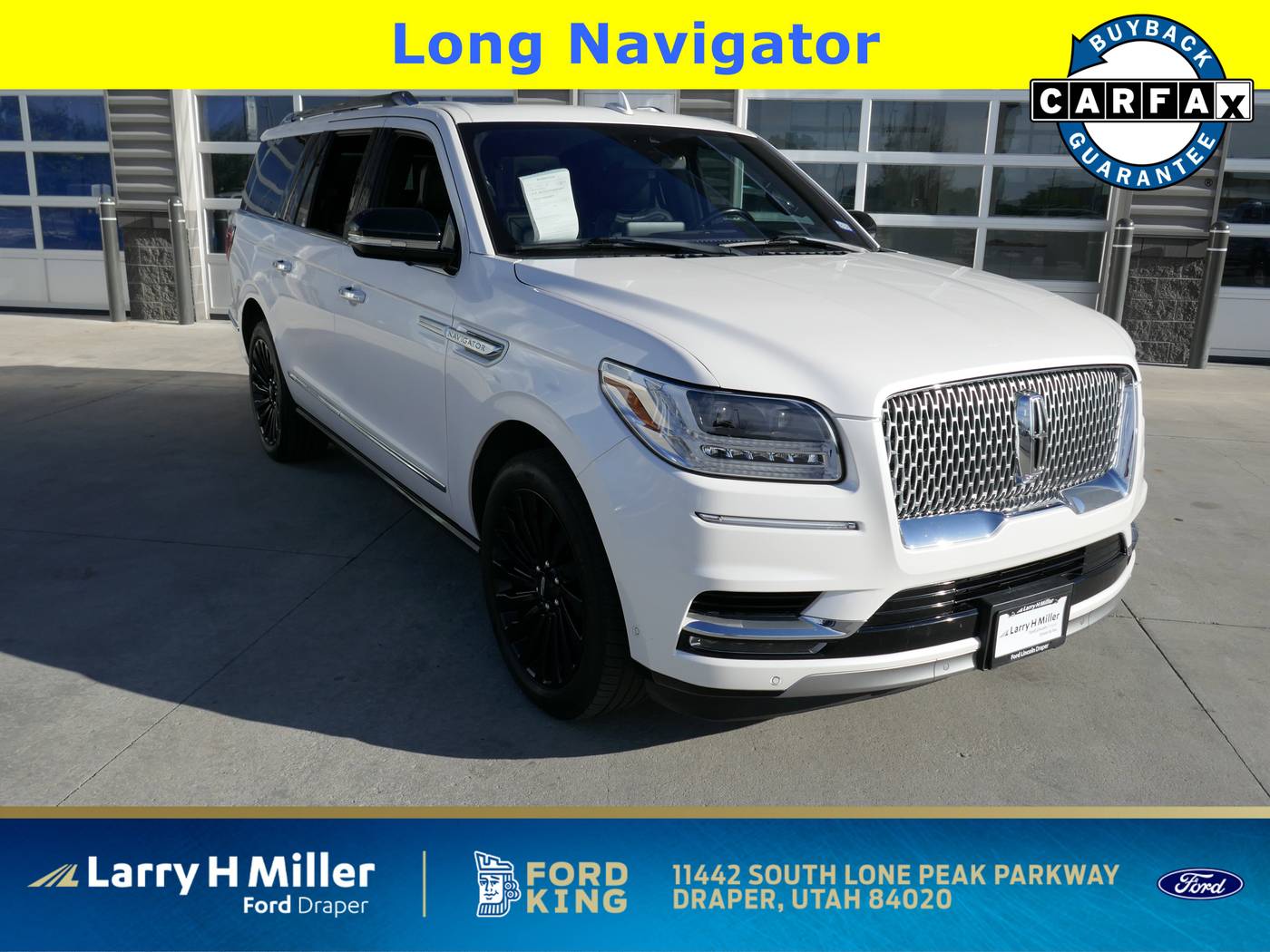 2019 Lincoln Navigator Reserve — SUV — 66,627 mi — Draper, UT