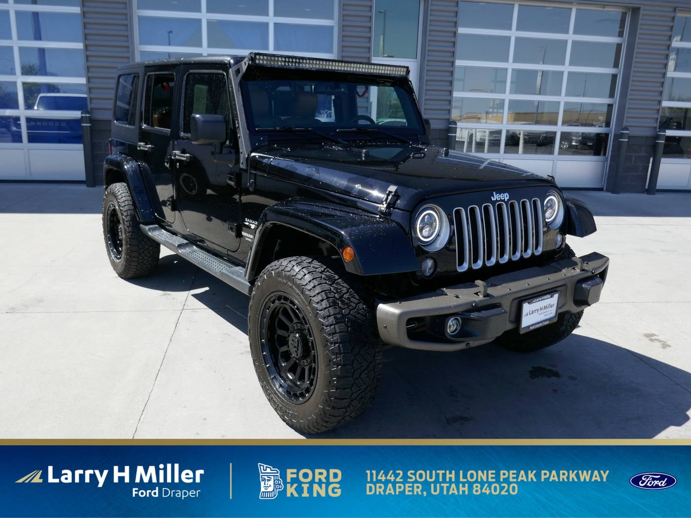 2016 Jeep Wrangler Sahara — SUV — 60,921 mi — Draper, UT