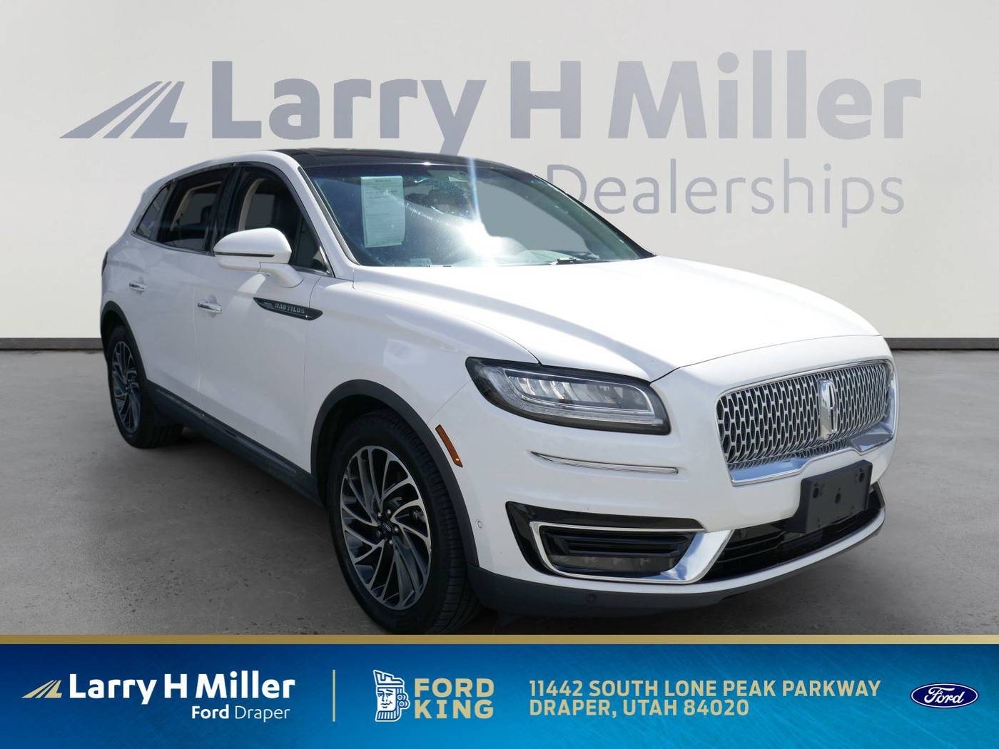 2019 Lincoln Nautilus Reserve — SUV — 93,665 mi — Draper, UT