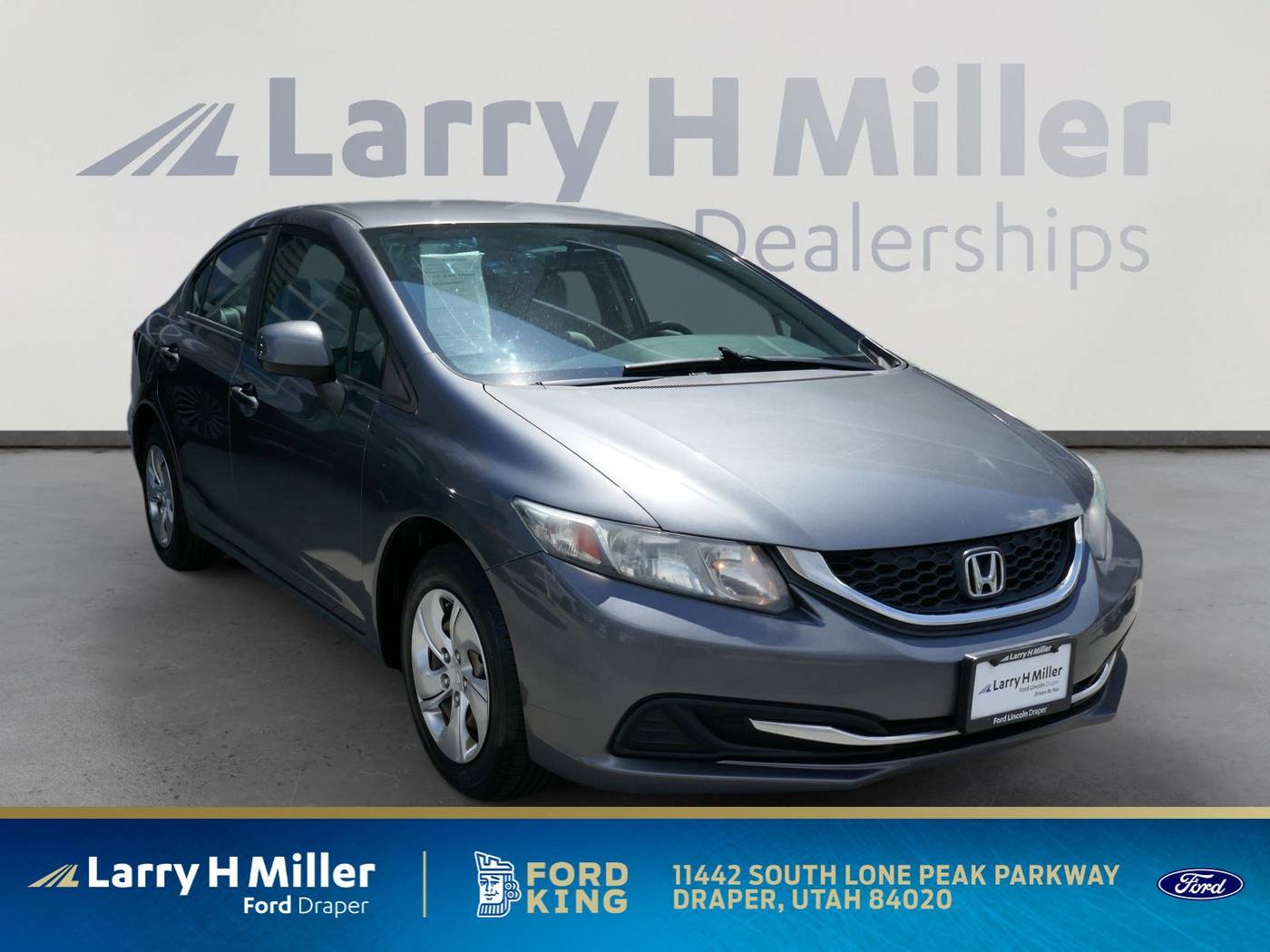 2013 Honda Civic LX — Sedan — 87,812 mi — Draper, UT