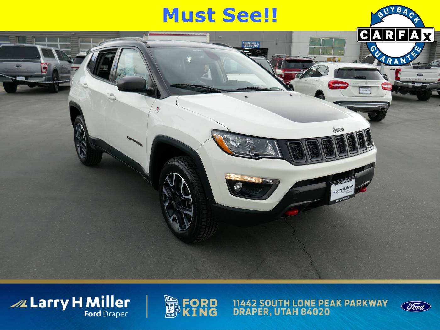 2020 Jeep Compass Trailhawk — SUV — 64,863 mi — Draper, UT