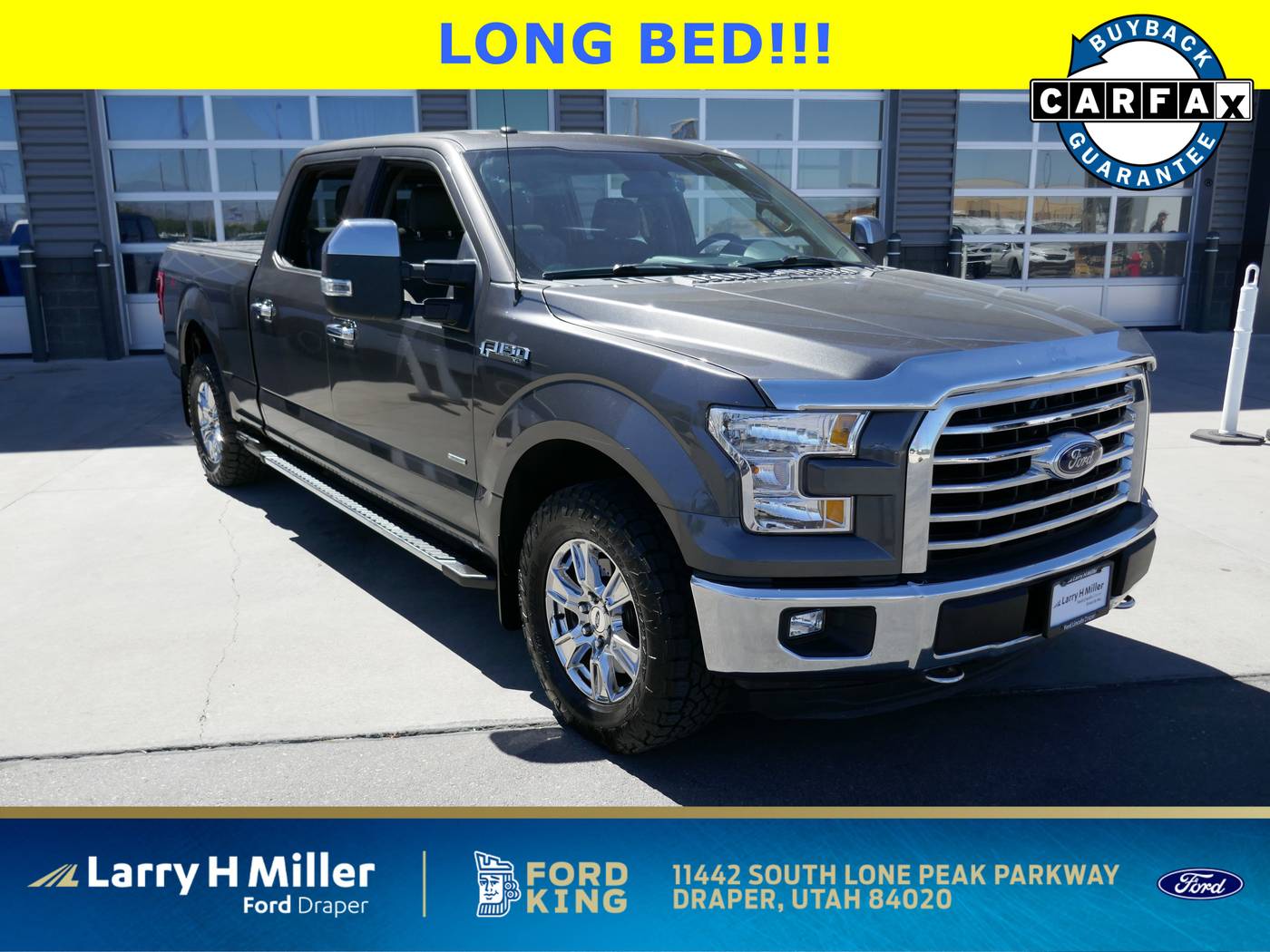 2016 Ford F-150 XLT — Pickup Truck — 108,526 mi — Draper, UT