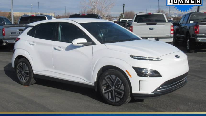 Used hyundai deals kona electric