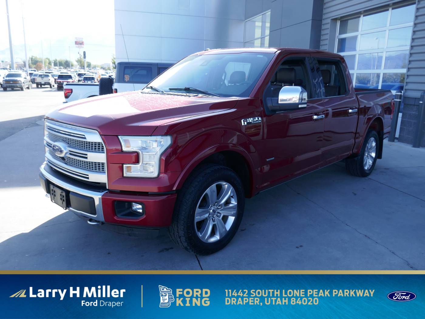 2016 Ford F-150 Platinum — Pickup Truck — 88,859 mi — Draper, UT