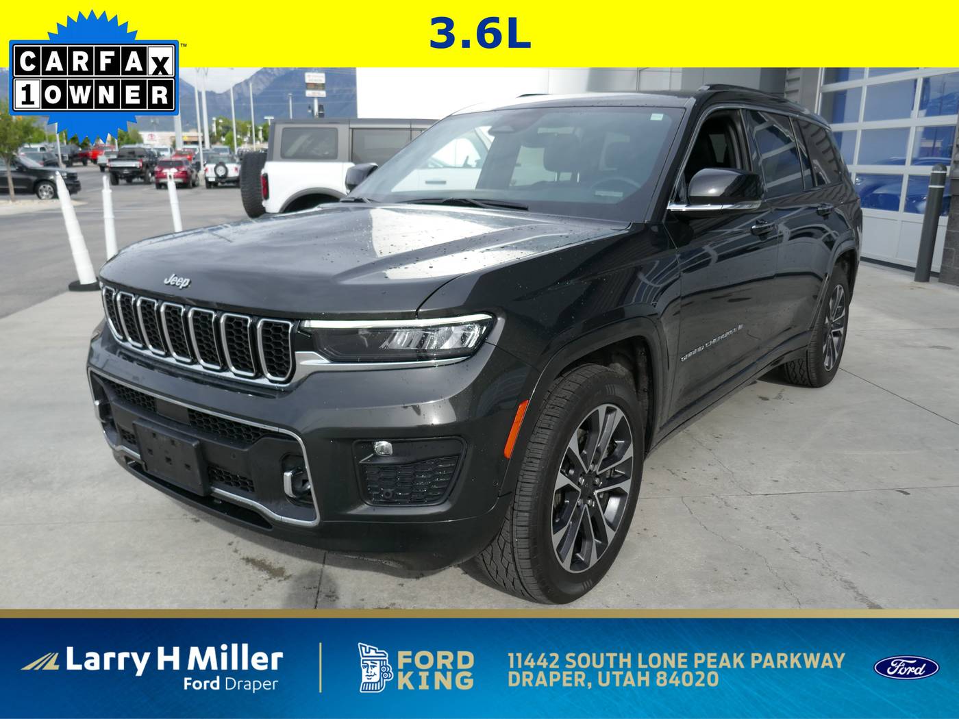 2022 Jeep Grand Cherokee Overland — SUV — 36,046 mi — Draper, UT
