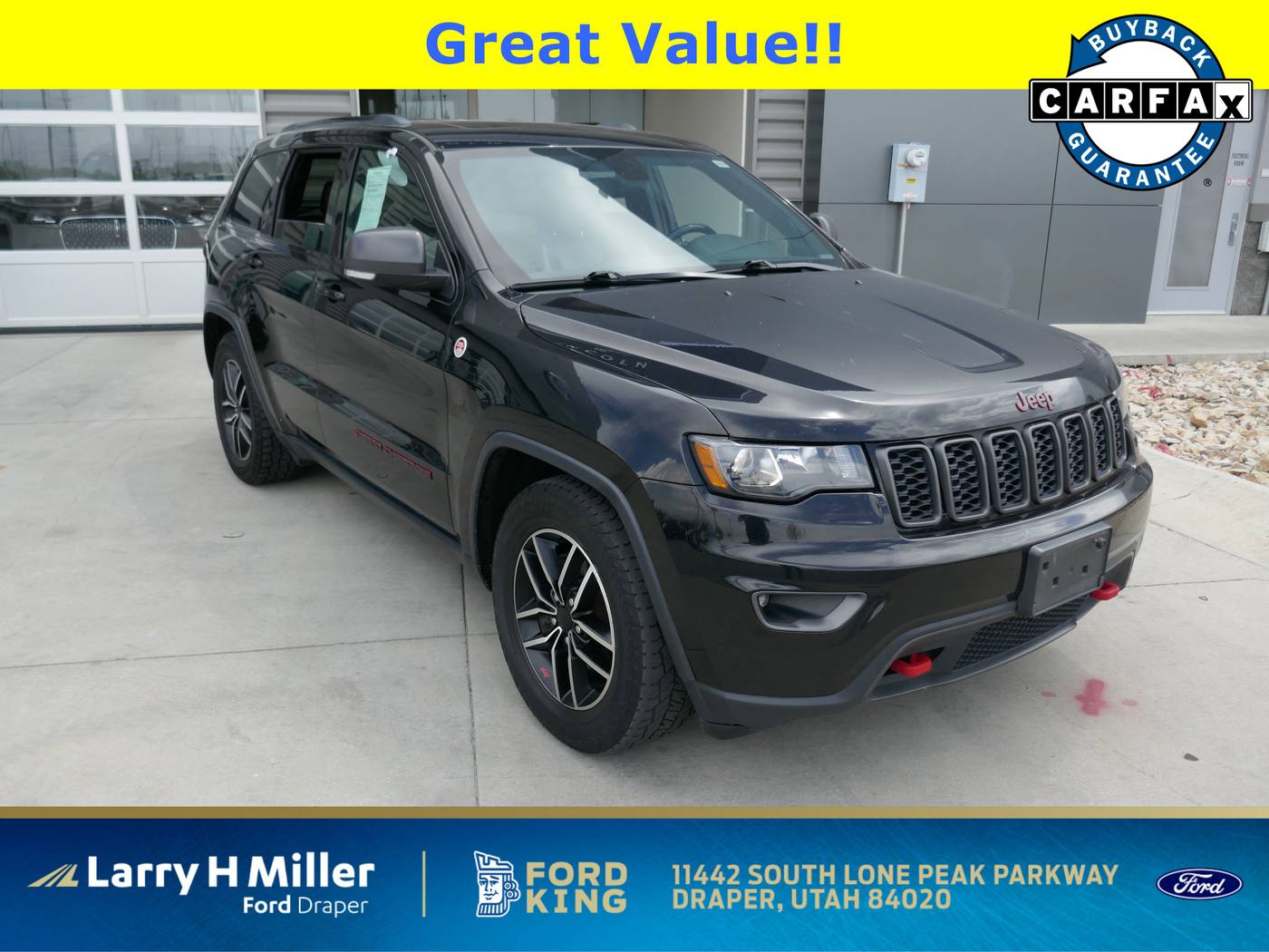 2020 Jeep Grand Cherokee Trailhawk — SUV — 83,090 mi — Draper, UT
