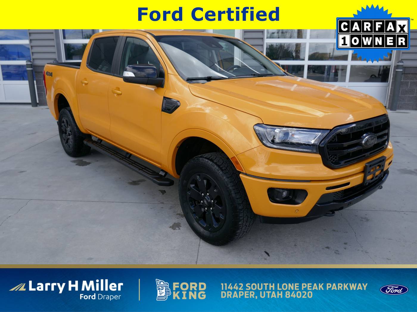 2021 Ford Ranger Lariat — Pickup Truck — 49,374 mi — Draper, UT