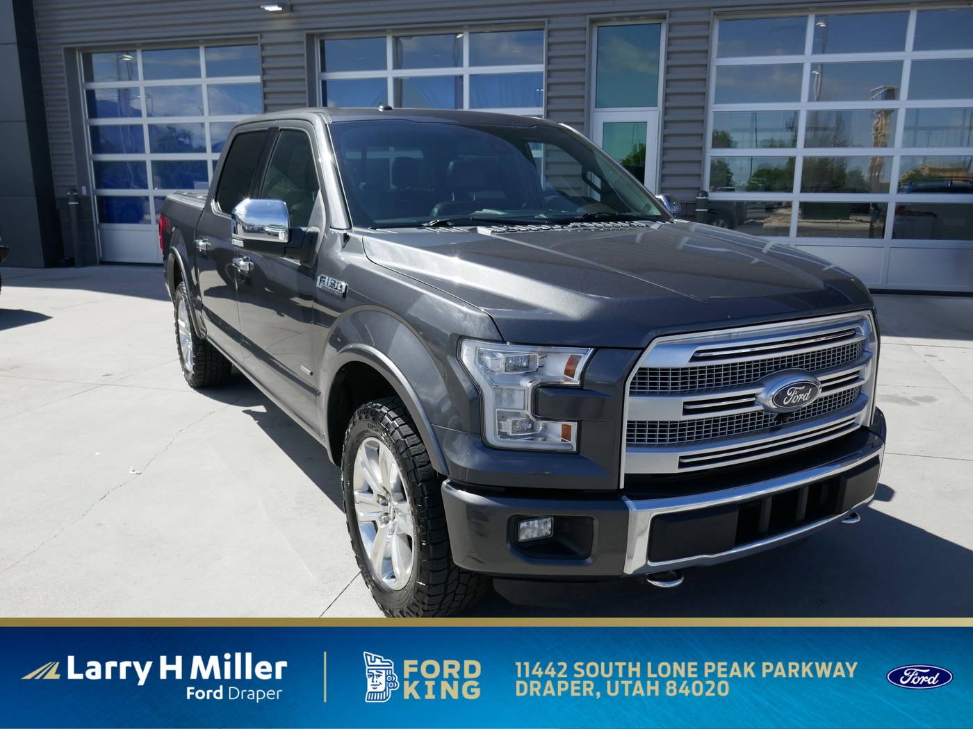 2015 Ford F-150 Platinum — Pickup Truck — 140,511 mi — Draper, UT