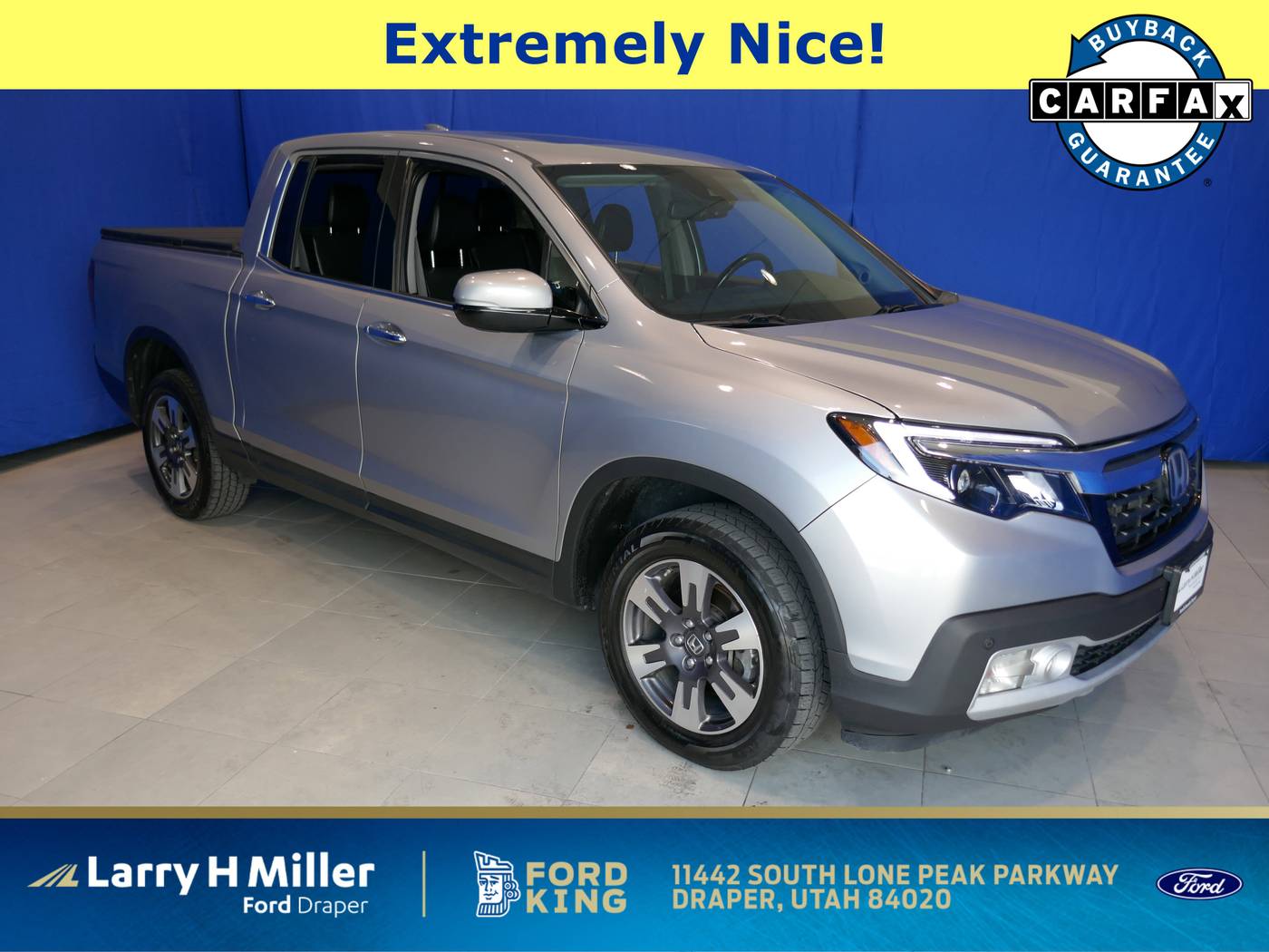 2019 Honda Ridgeline RTL-E — Pickup Truck — 71,377 mi — Draper, UT