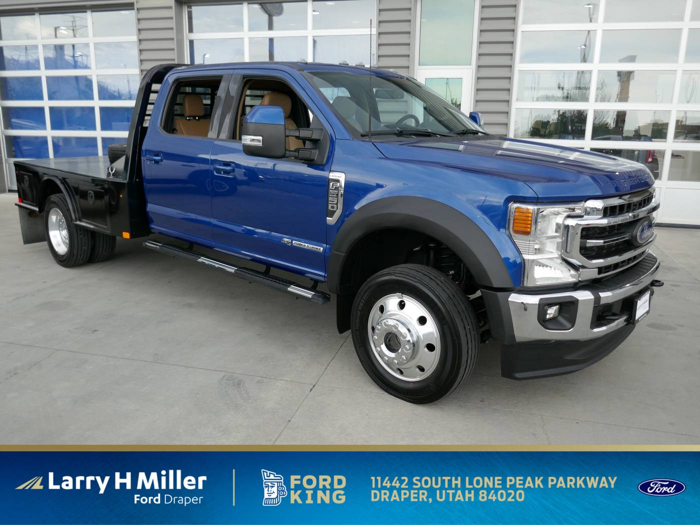 2022 Ford Super Duty F-550 Chassis Cab LARIAT — Chassis Cab Truck — 10,722 mi — Draper, UT