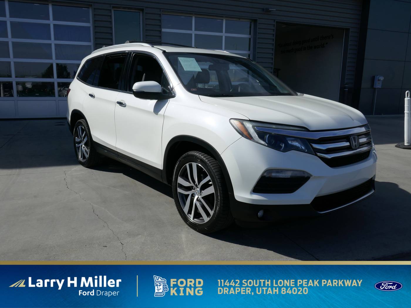 2016 Honda Pilot Elite — SUV — 161,852 mi — Draper, UT