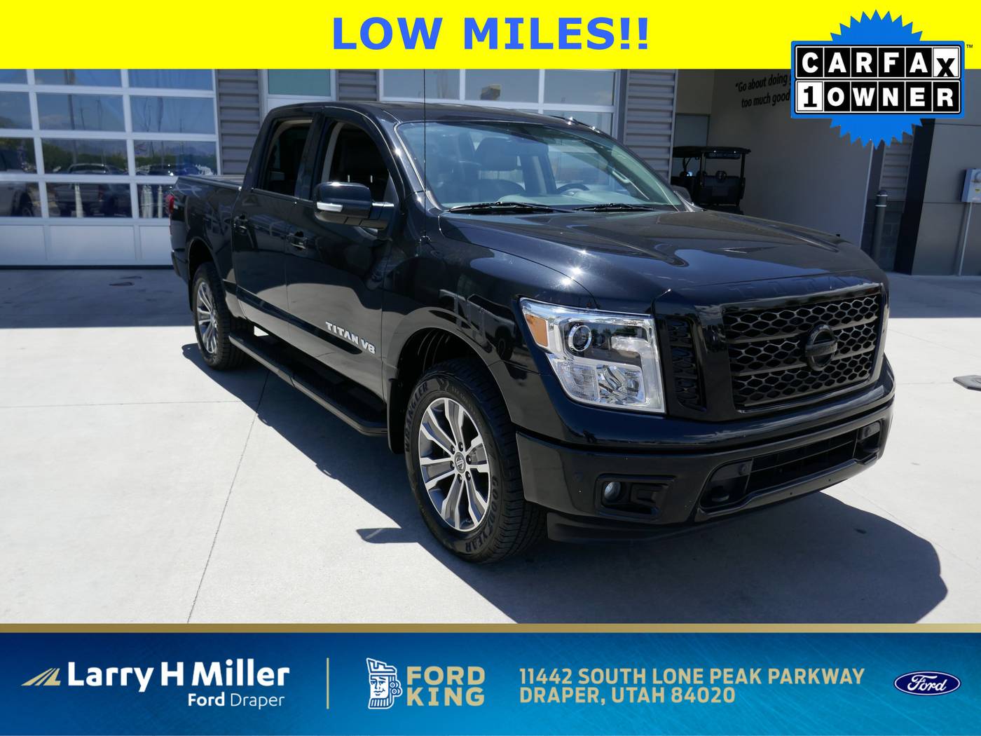 2019 Nissan Titan SL — Pickup Truck — 30,876 mi — Draper, UT