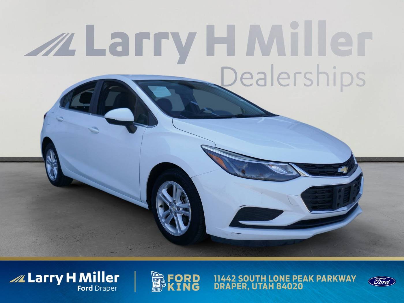 2018 Chevrolet Cruze LT — Hatchback — 84,474 mi — Draper, UT