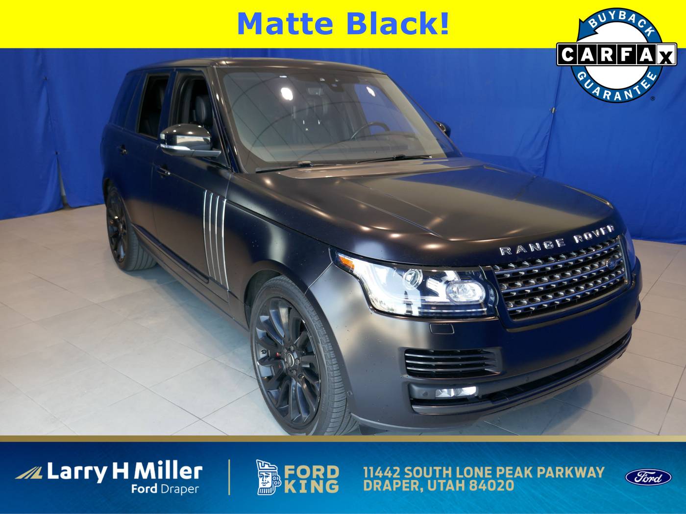 2017 Land Rover Range Rover SV Autobiography Dynamic — SUV — 99,583 mi — Draper, UT