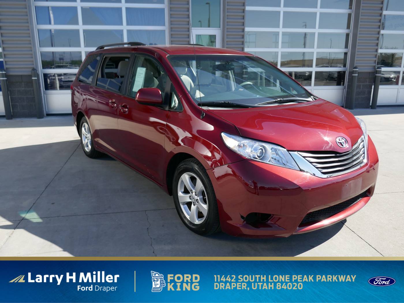 2014 Toyota Sienna LE — Minivan — 124,278 mi — Draper, UT