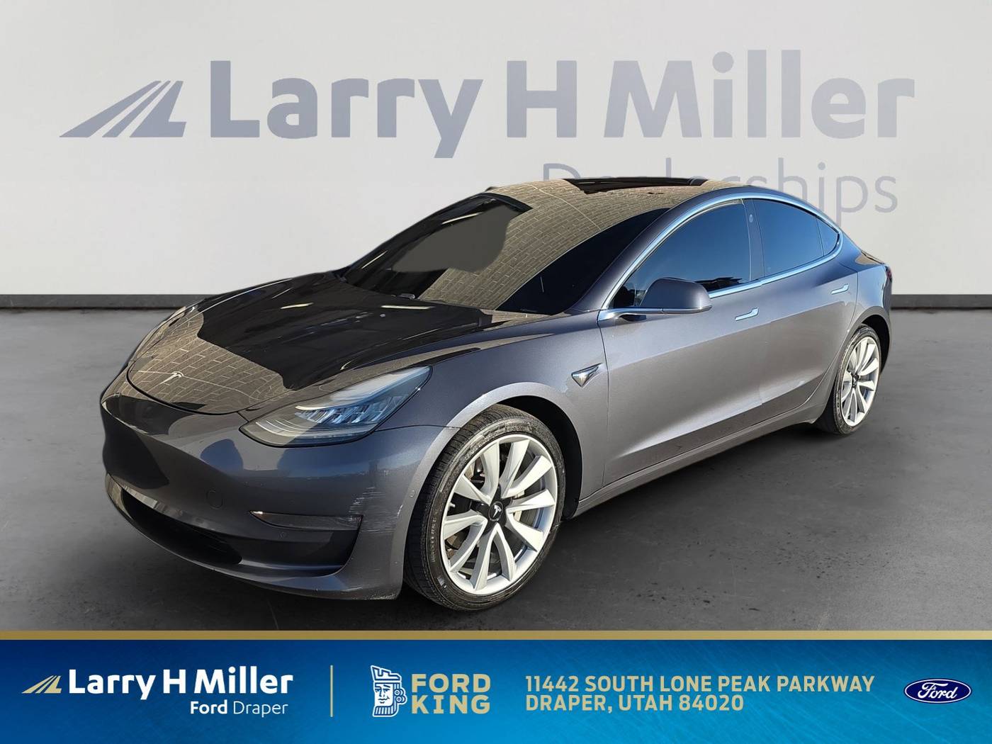 2018 Tesla Model 3 Long Range — Sedan — 74,618 mi — Draper, UT