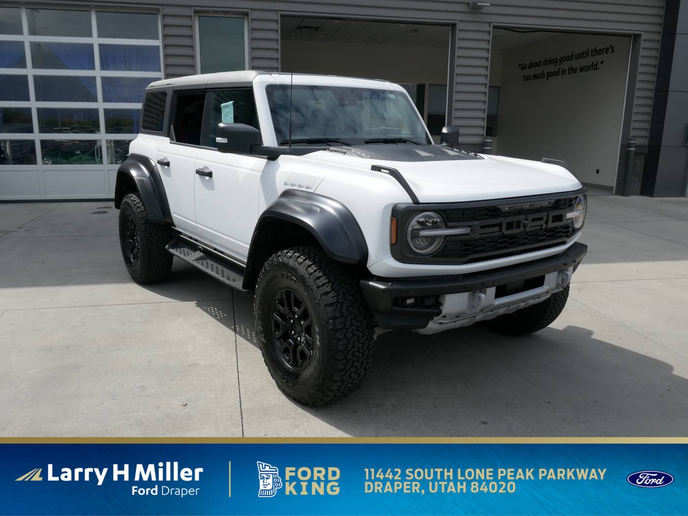 2023 Ford Bronco Raptor — SUV — 4,202 mi — Draper, UT