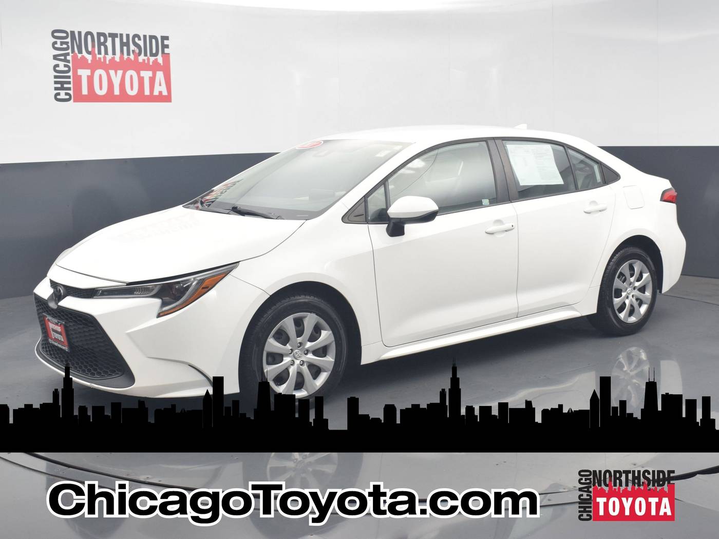 2021 Toyota Corolla LE — Sedan — 75,498 mi — Chicago, IL