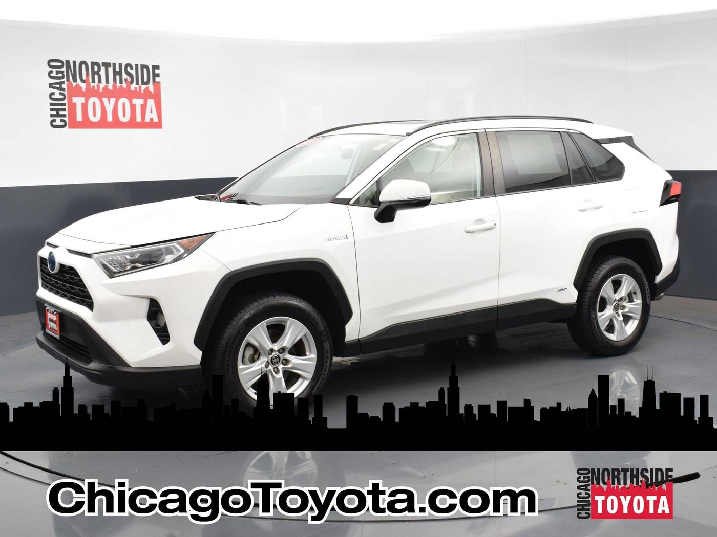 2021 Toyota RAV4 Hybrid XLE — SUV — 76,496 mi — Chicago, IL