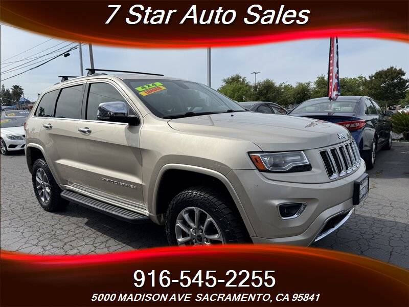 2014 Jeep Grand Cherokee Overland — SUV — 106,871 mi — Sacramento, CA