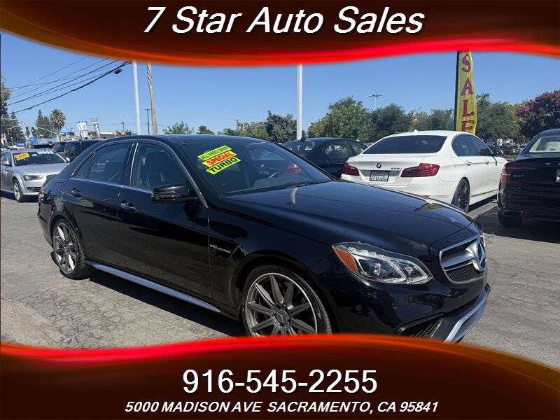 2015 Mercedes-Benz E-Class E 63 S AMG — Sedan — 119,053 mi — Sacramento, CA