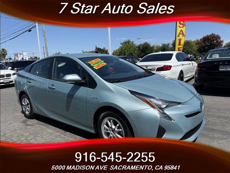 2017 Toyota Prius One — Hatchback — 31,460 mi — Sacramento, CA