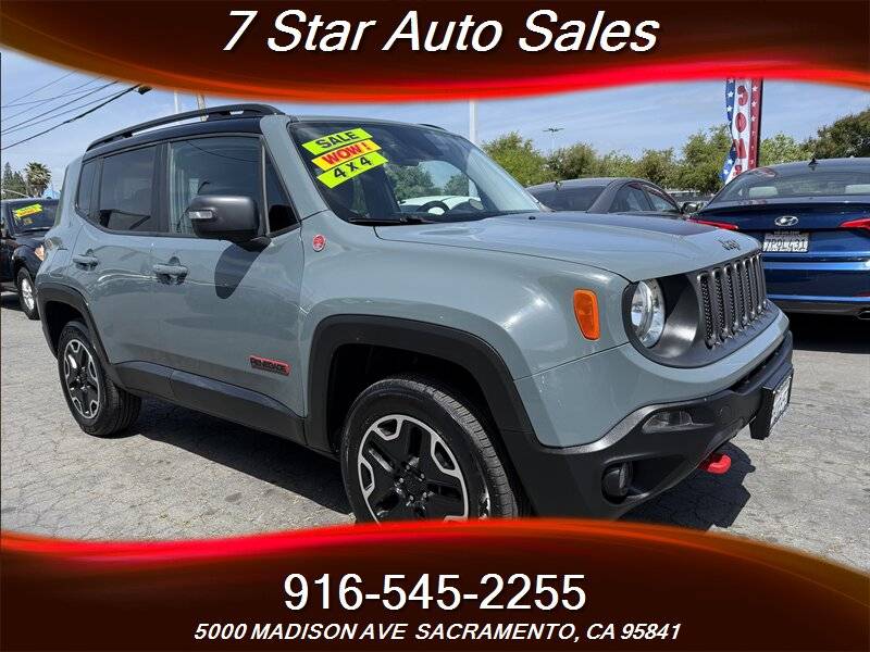 2016 Jeep Renegade Trailhawk — SUV — 46,372 mi — Sacramento, CA
