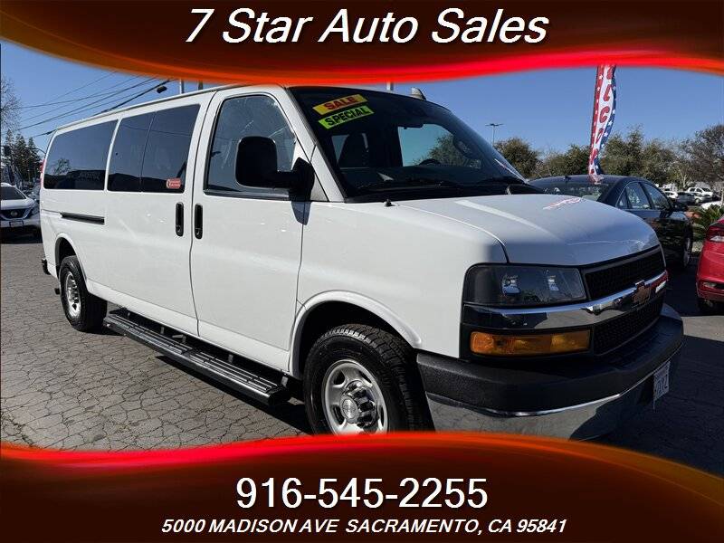 2019 Chevrolet Express Passenger LT — Passenger Van — 116,801 mi — Sacramento, CA