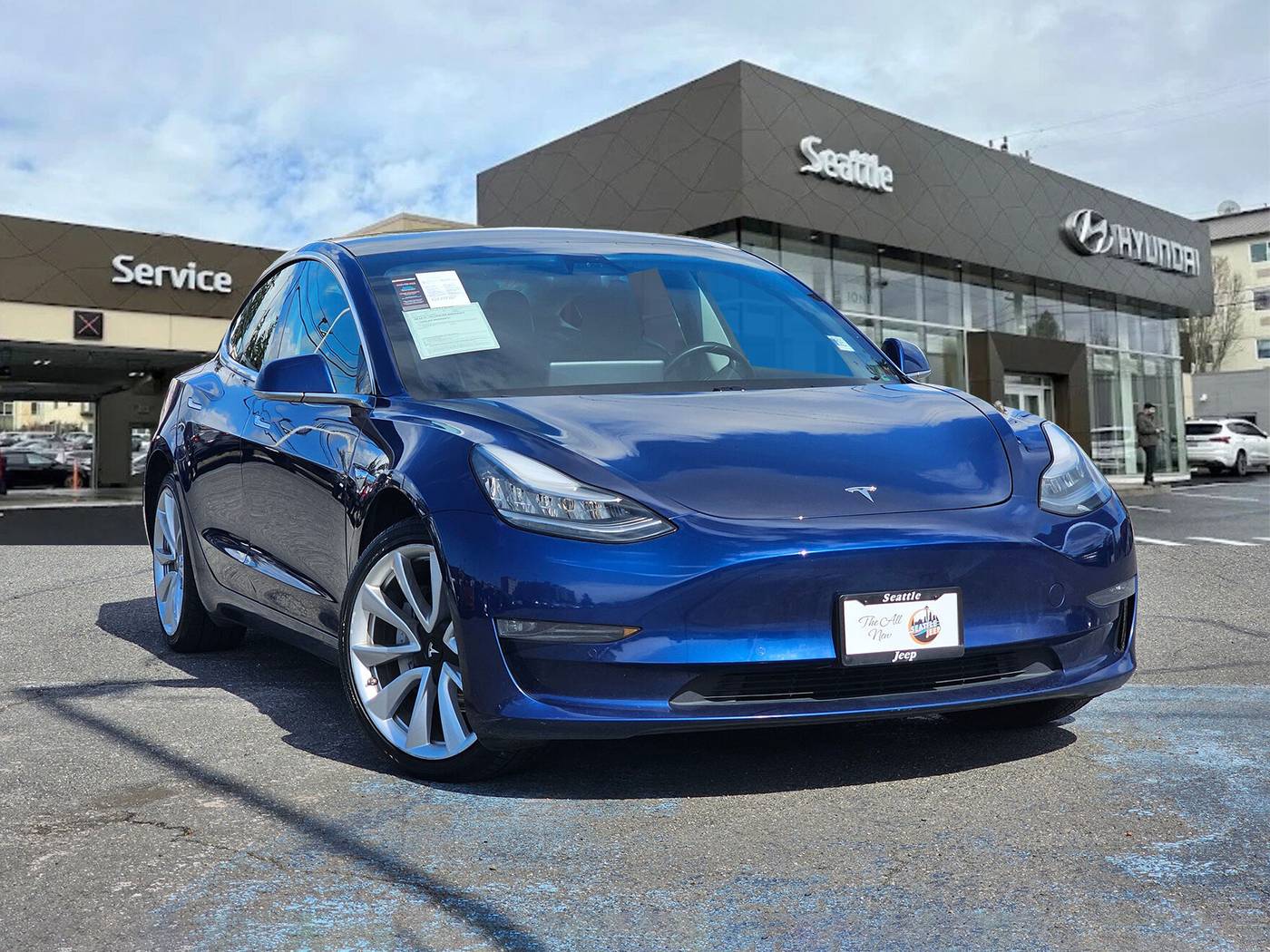 2019 Tesla Model 3 Long Range — Sedan — 79,790 mi — Seattle, WA