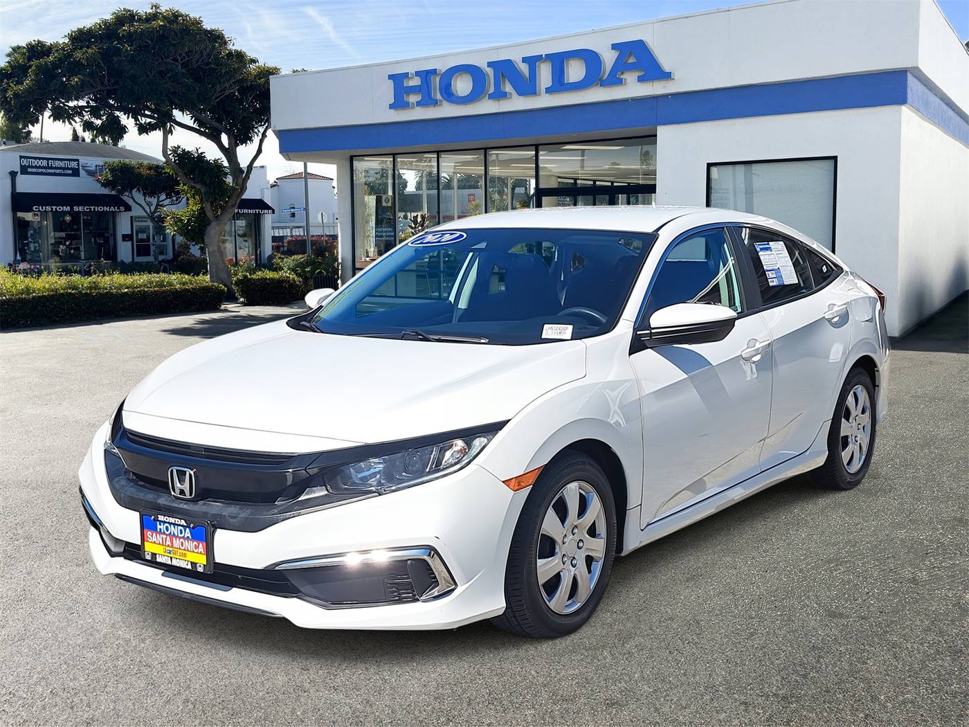 2020 Honda Civic LX — Sedan — 60,411 mi — Santa Monica, CA