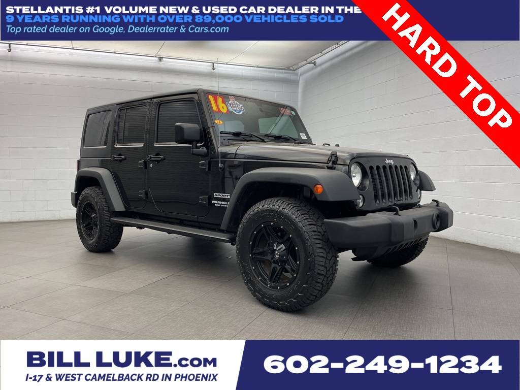 2016 Jeep Wrangler Sport — SUV — 71,053 mi — Phoenix, AZ